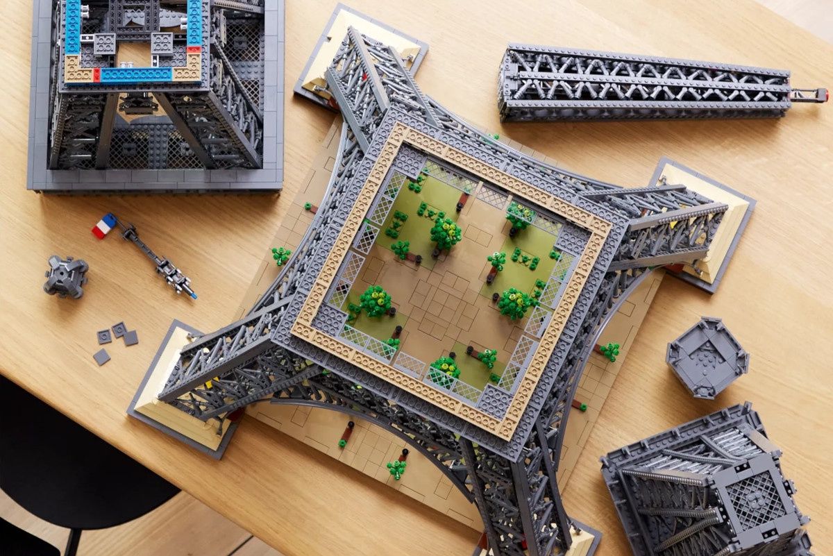 LEGO wieża Eiffla klocki