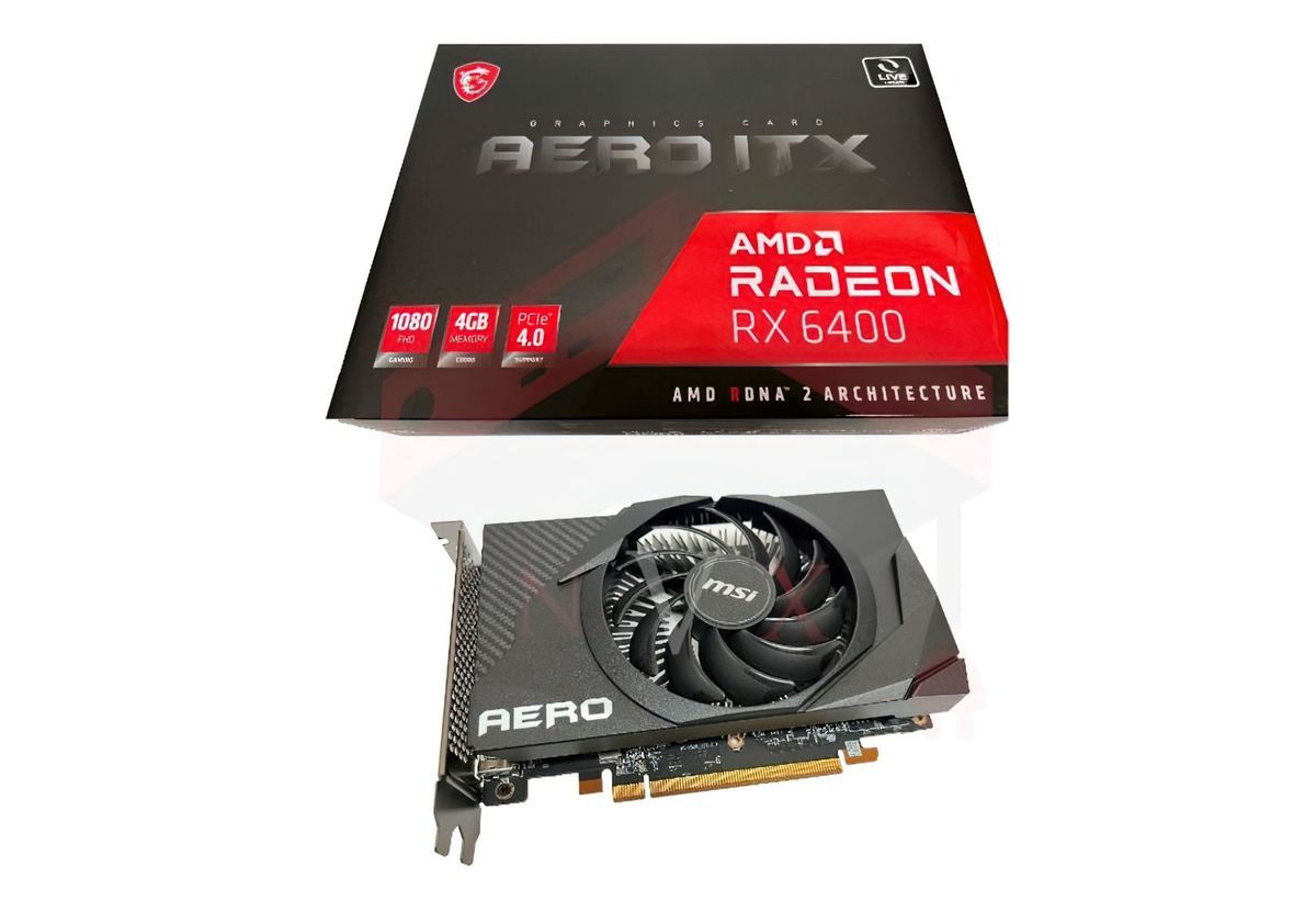 MSI Radeon RX 6400 Aero ITX