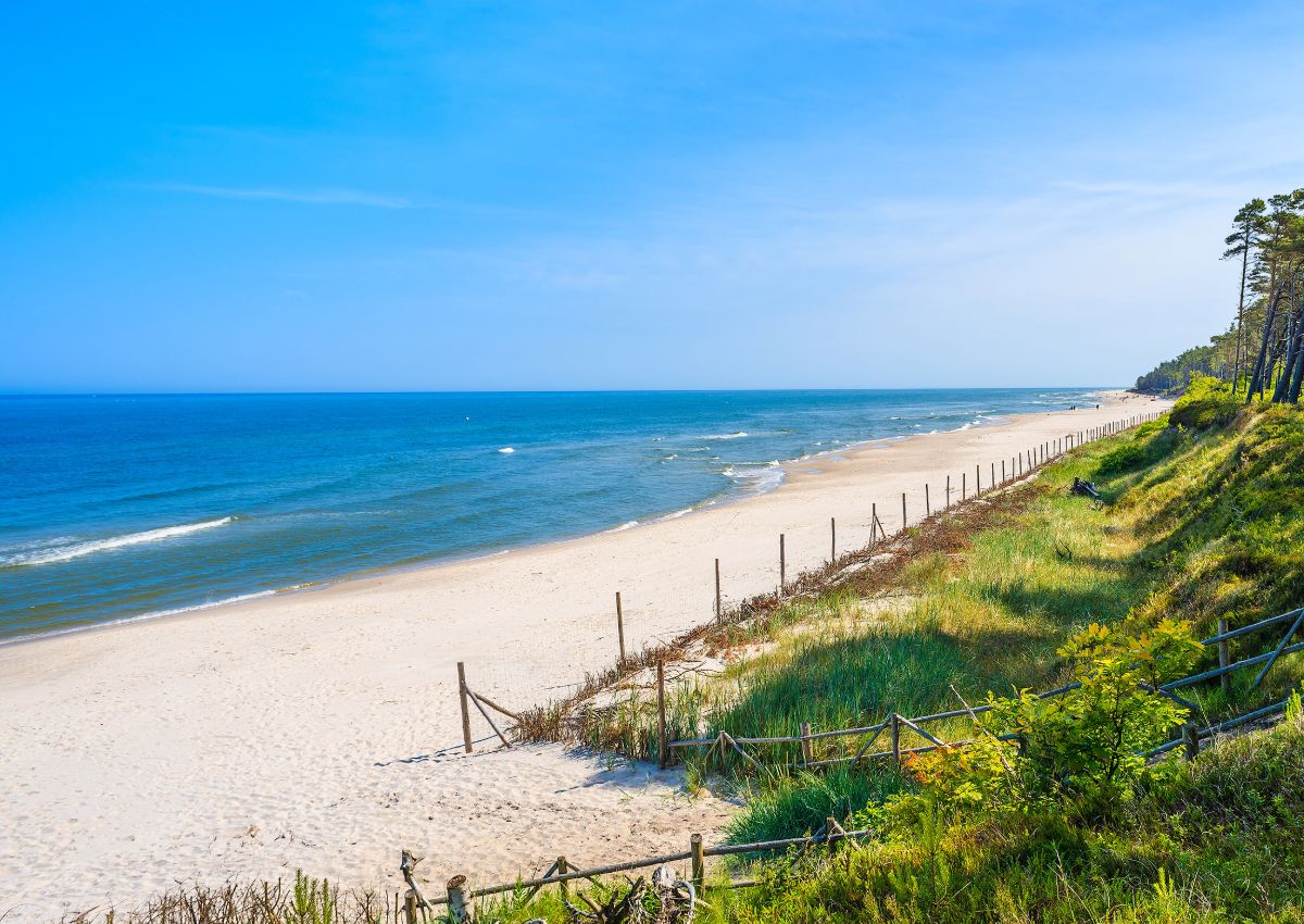 Plaża w Lubiatowie