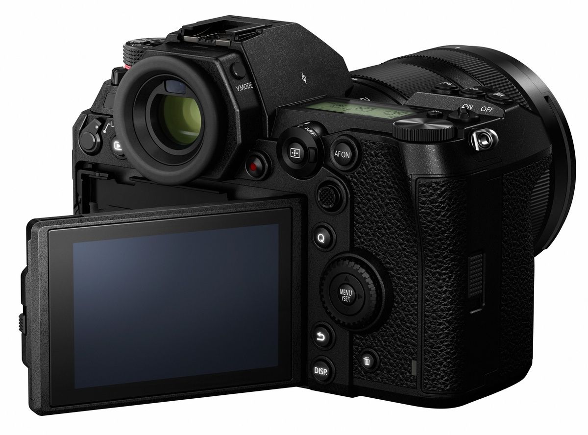 Panasonic S1R ekran tył bok