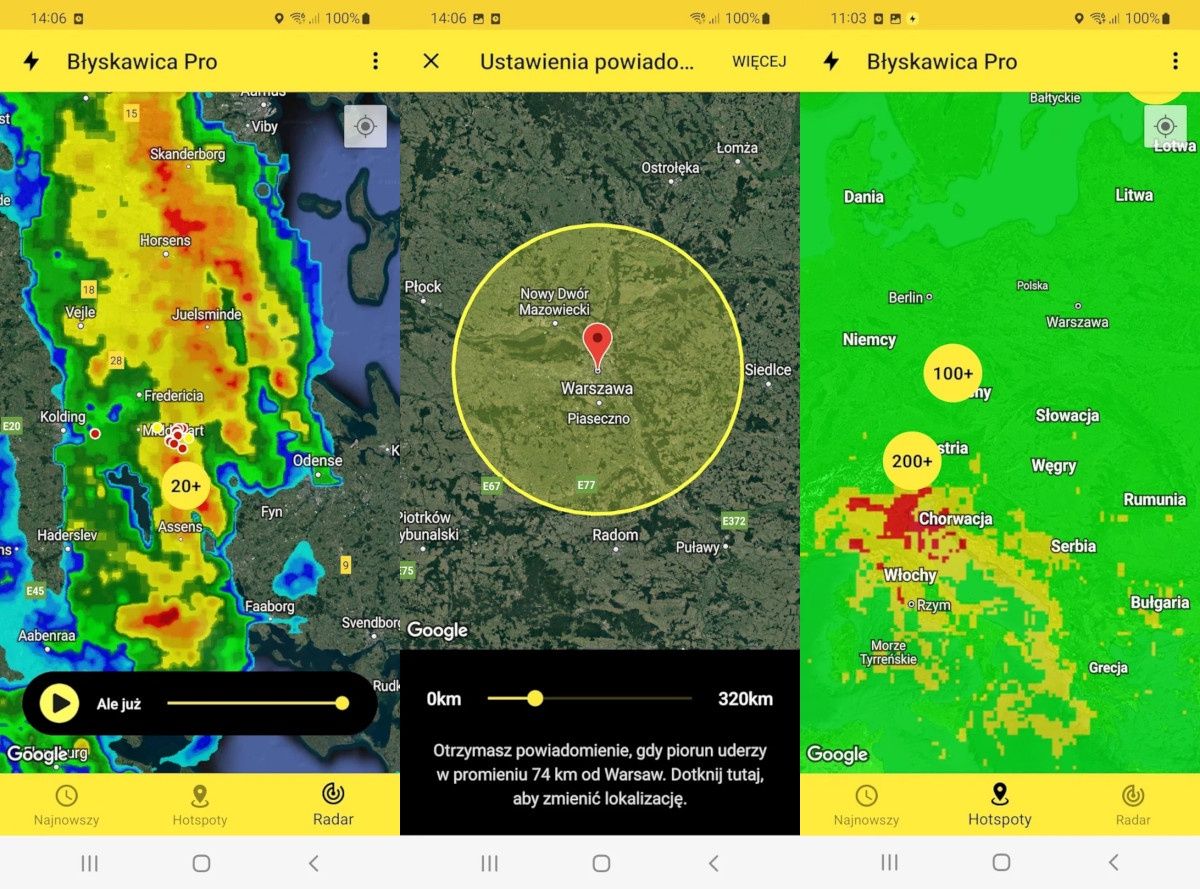 My Lightning Tracker