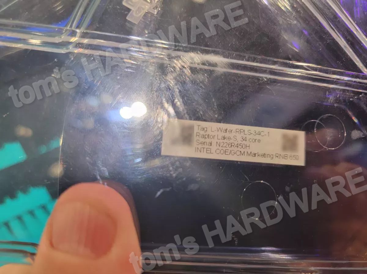 Intel - wafel krzemowy
