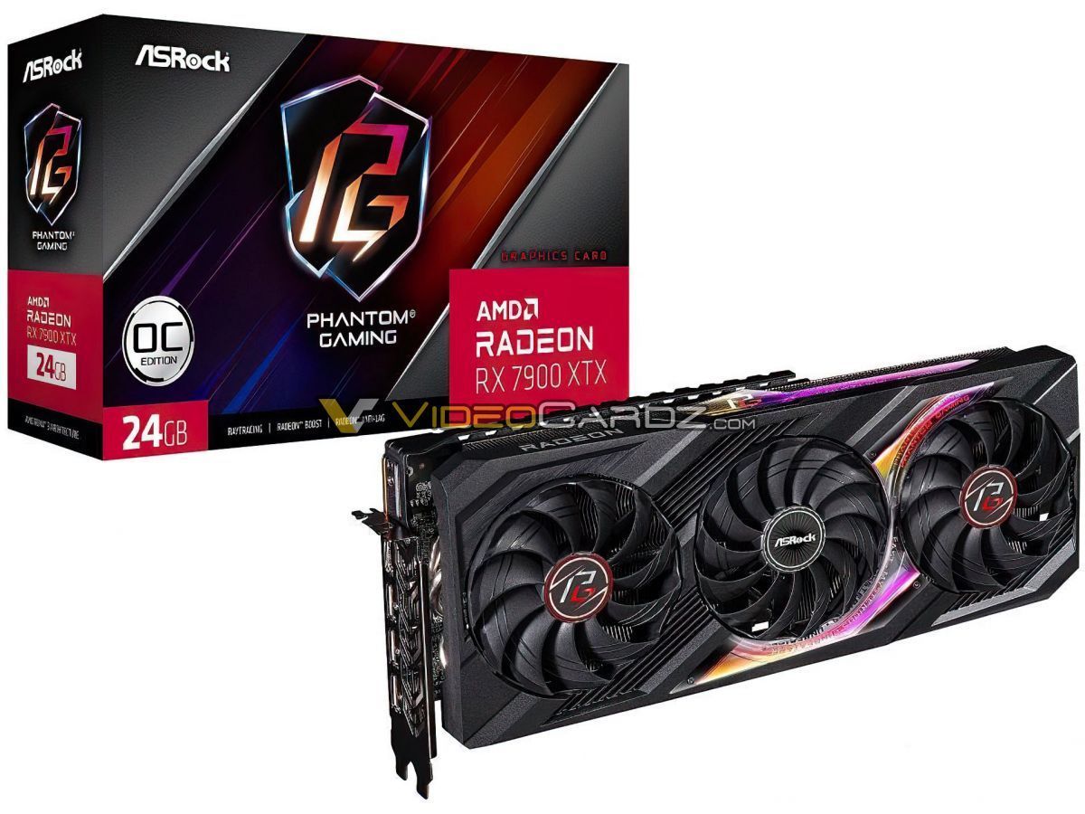 ASRock Radeon RX 7900 XTX Phantom Gaming OC