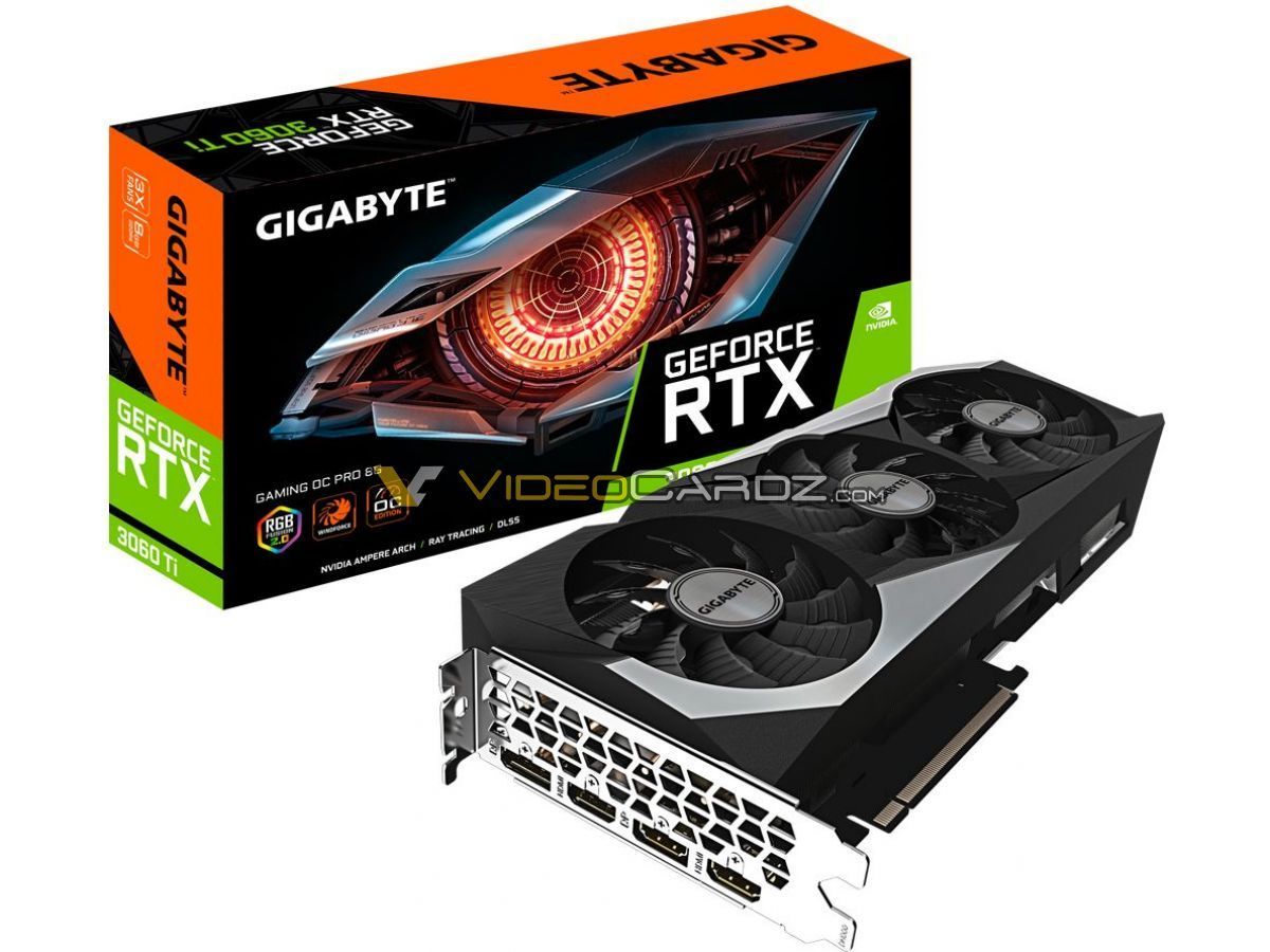 Gigabyte GeForce RTX 3060 Ti Gaming OC Pro 8G