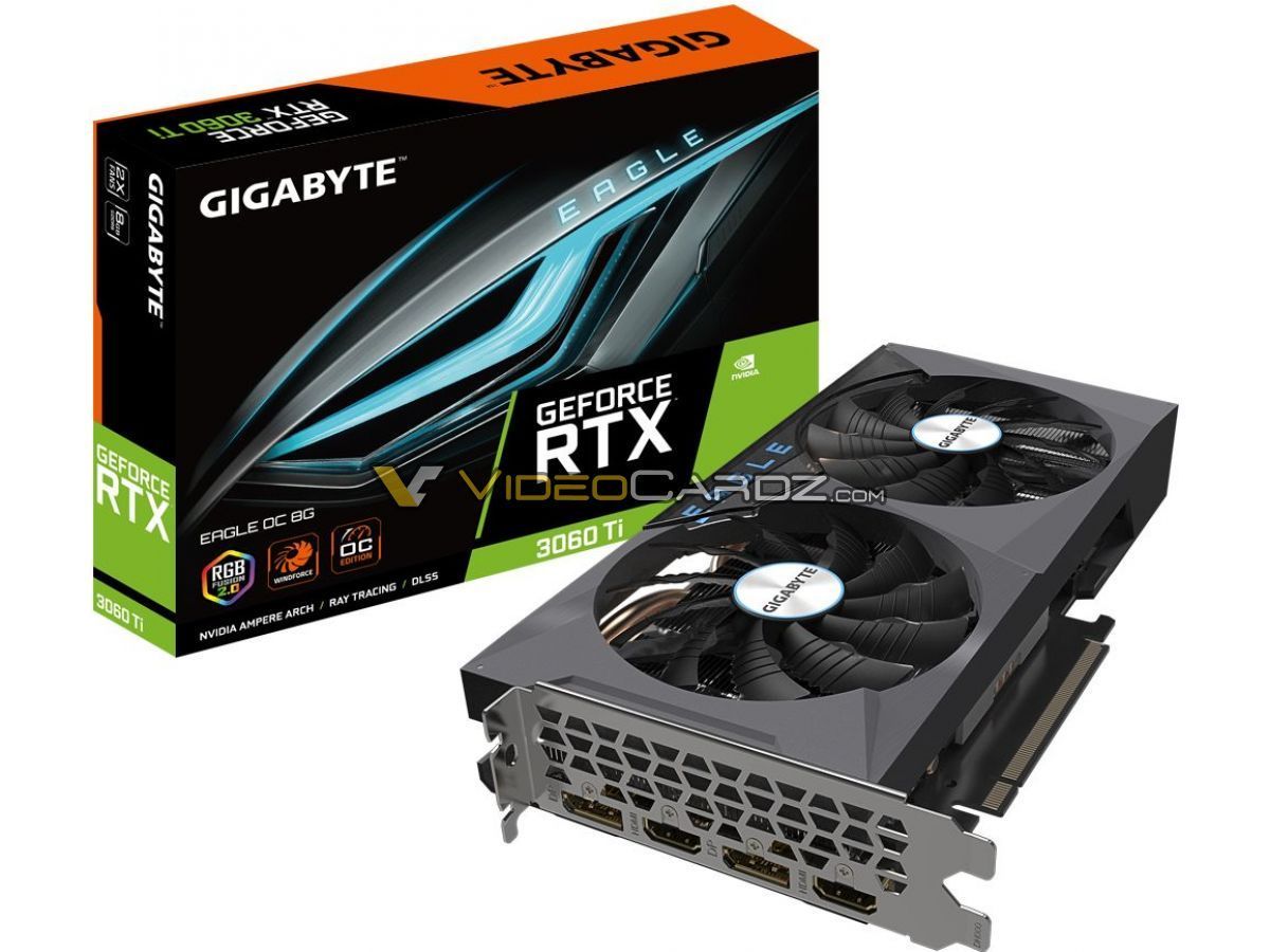 Gigabyte GeForce RTX 3060 Ti Eagle OC 8G