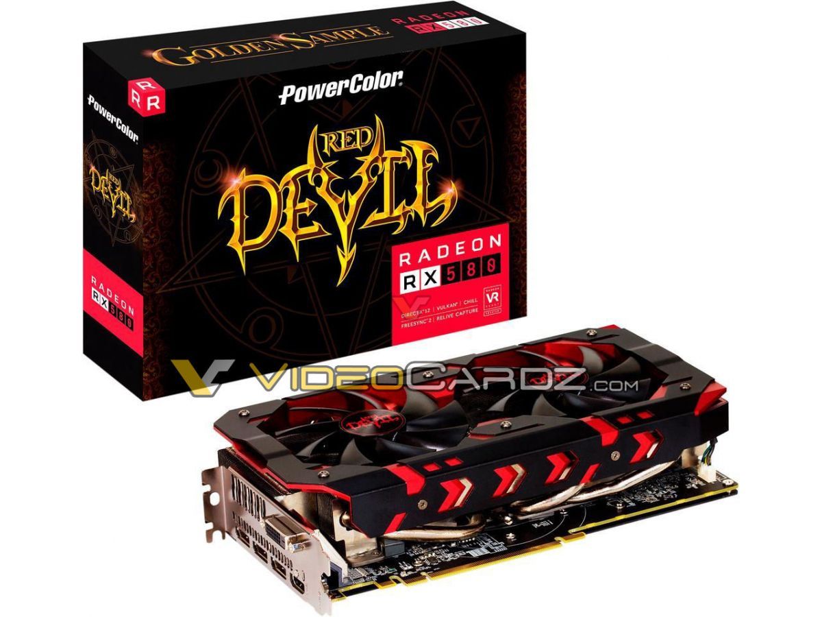 PowerColor Radeon RX 570 Red Devil Golden Sample