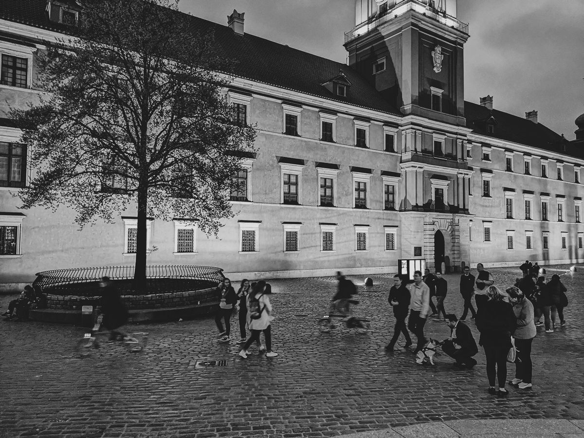 Honor View 20 - zdjęcia nocne monochromatyczne