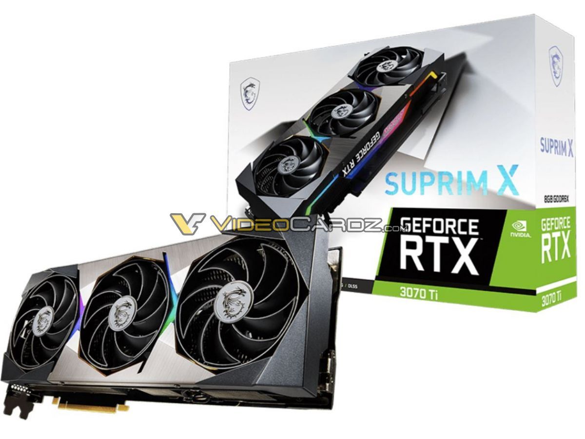 MSI GeForce RTX 3070 Ti Suprim X