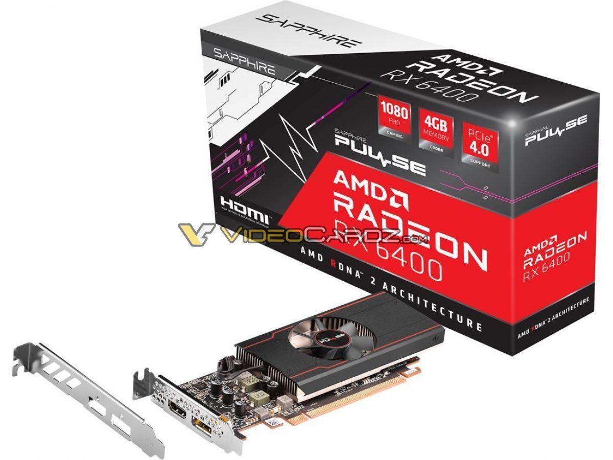 Sapphire Radeon RX 6400 Pulse
