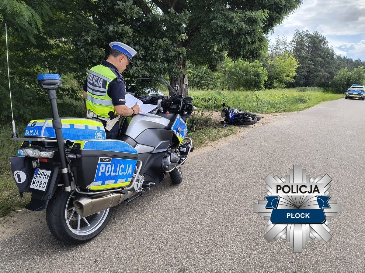 Groźny wypadek w powiecie płockim 