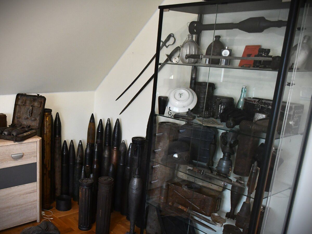 Zabezpieczona amunicja 