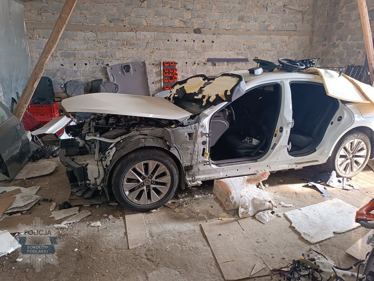 Pojazd rozbierany na części