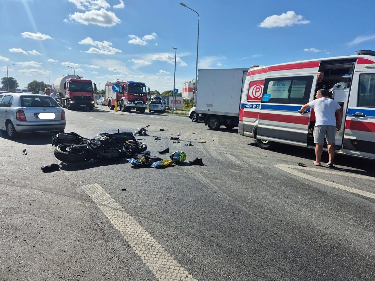 Wypadek w Zakroczymiu 