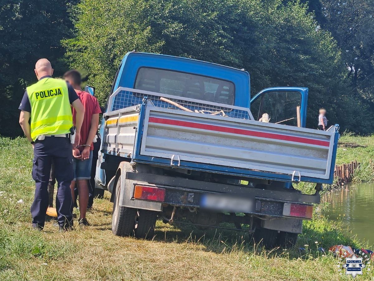 Zdjęcia z zatrzymania