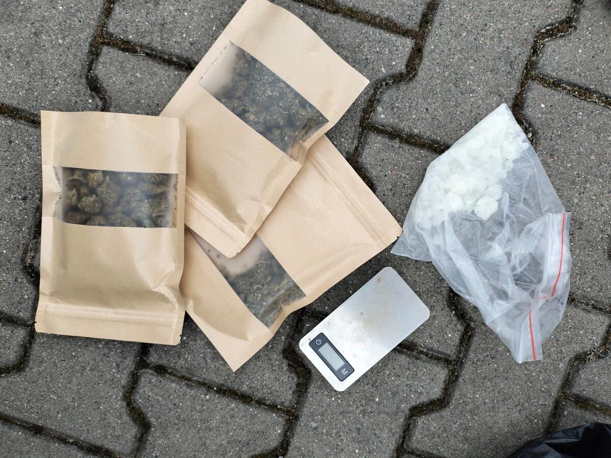 Skonfiskowane narkotyki 