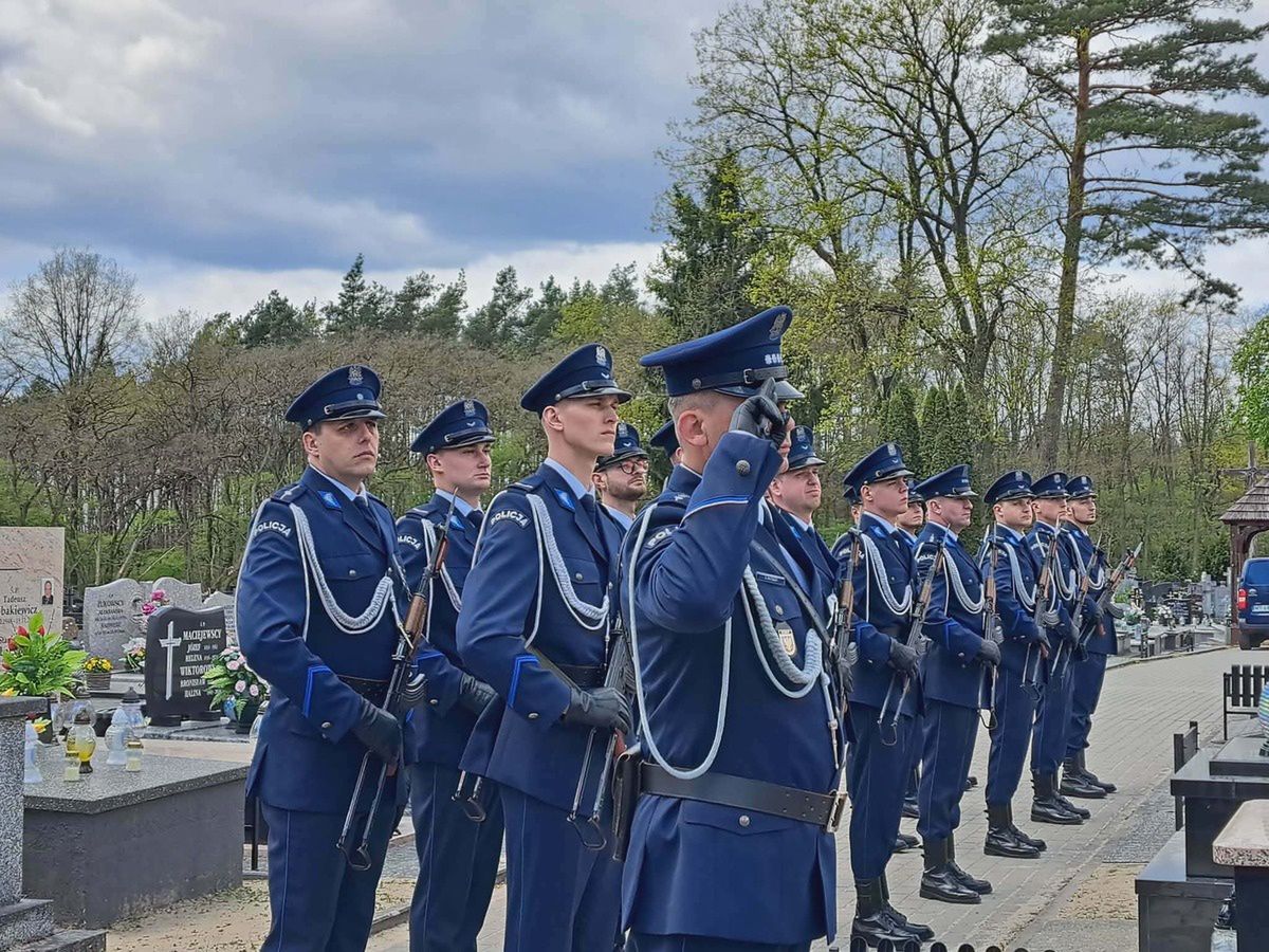 Pożegnanie podinspektora Artura Mroczka 