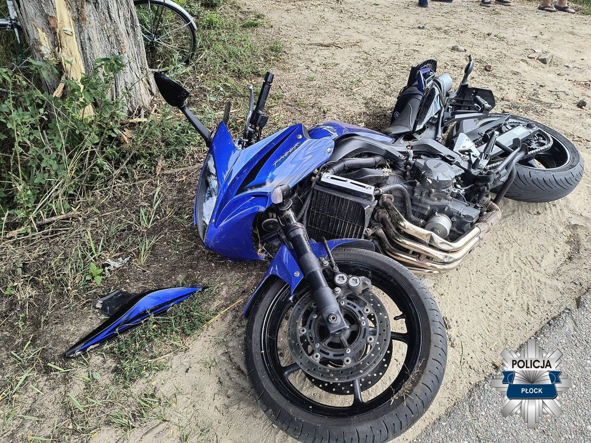 Groźny wypadek w powiecie płockim 