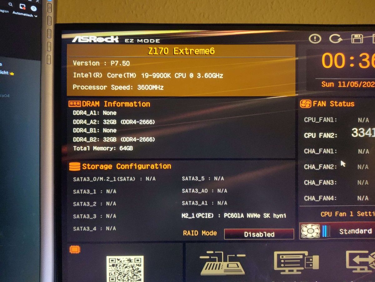 Udana modyfikacja płyty głównej ASRock Z170 Extreme6