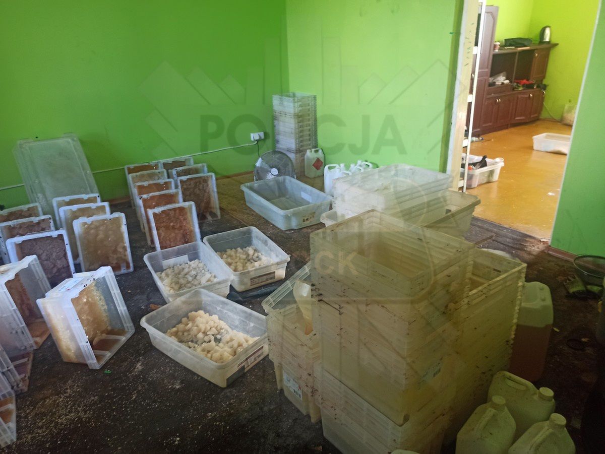 Likwidacja linii produkcyjnej narkotyków