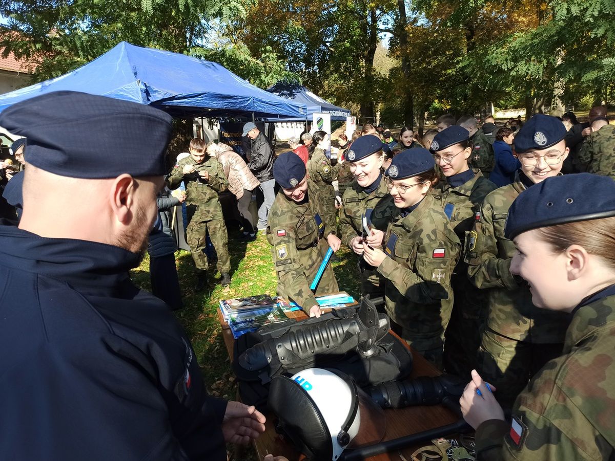 Ślubwoanie kadetów