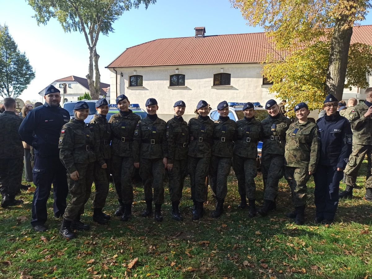 Ślubwoanie kadetów