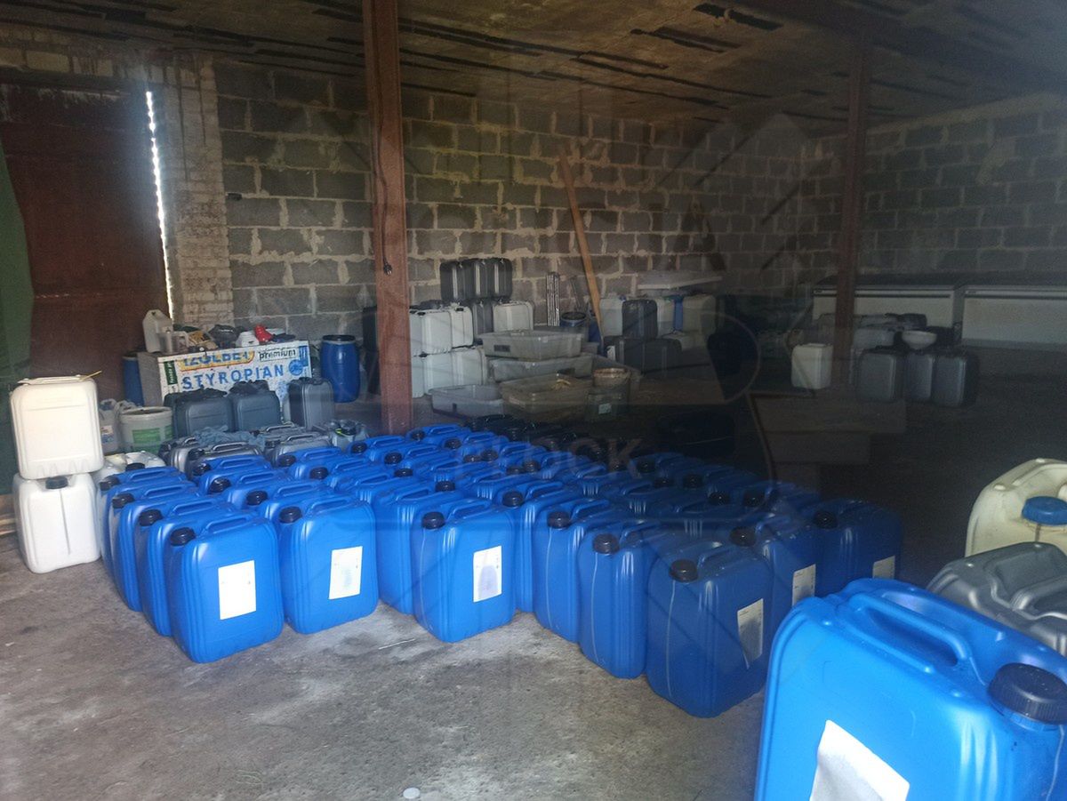 Likwidacja linii produkcyjnej narkotyków