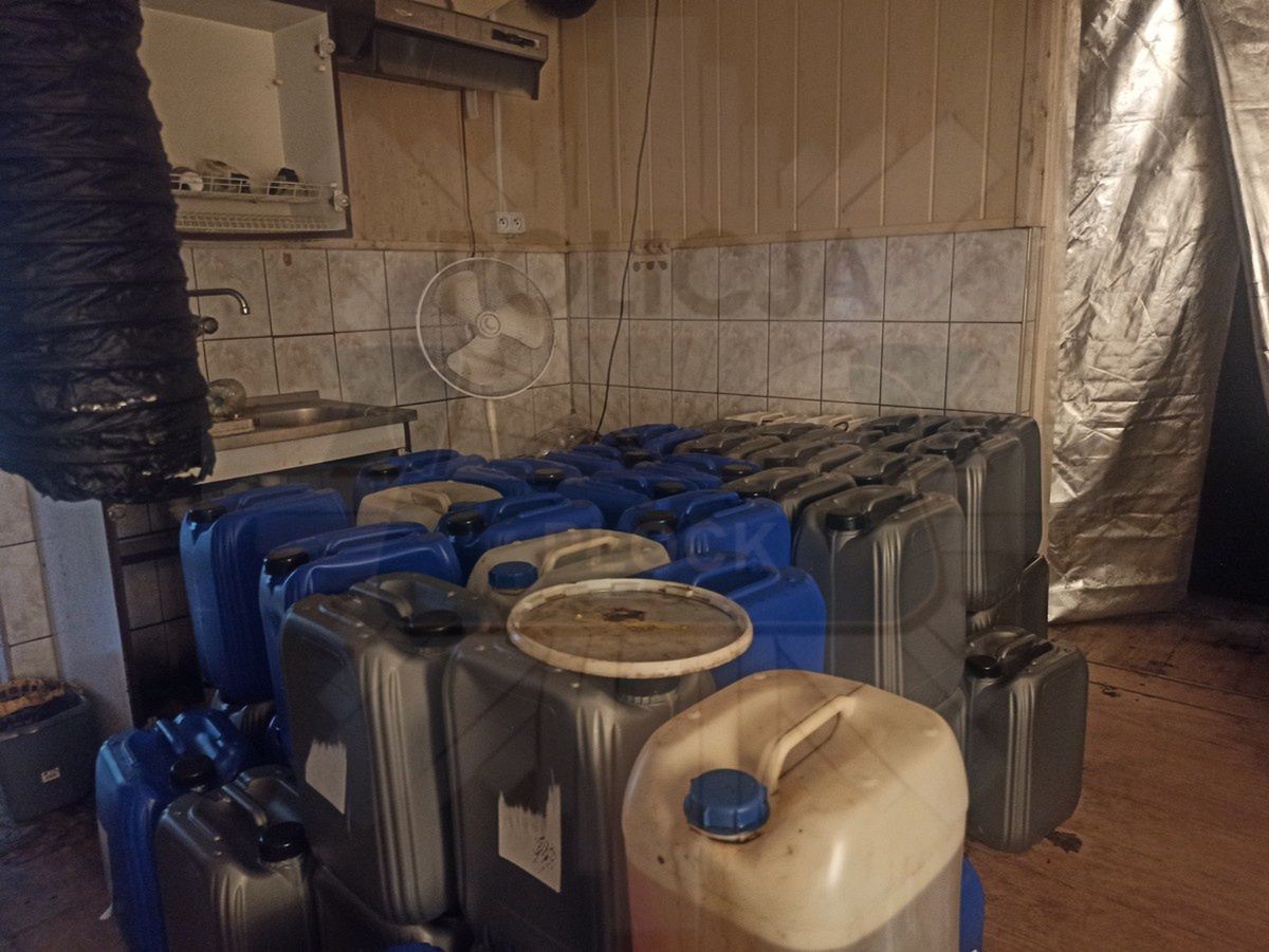 Likwidacja linii produkcyjnej narkotyków