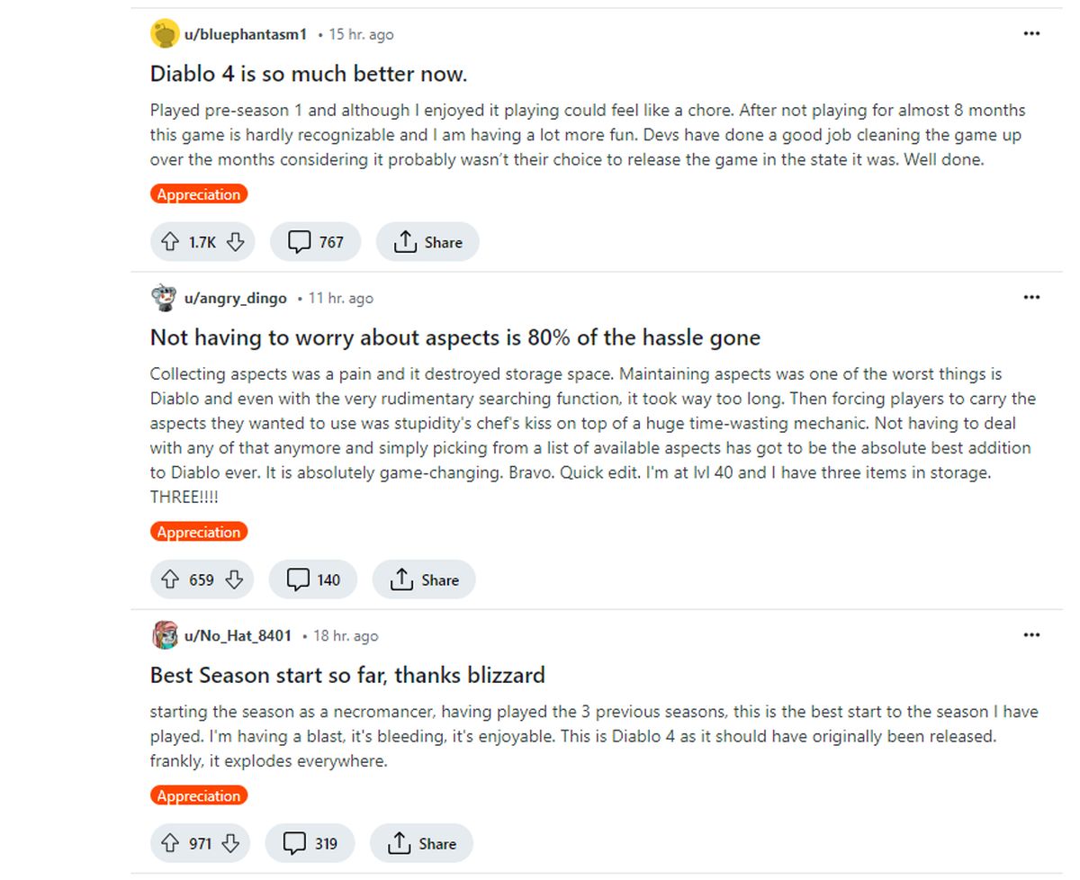 Diablo 4 - Reddit
