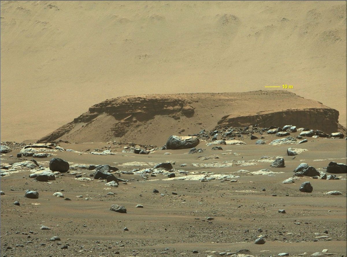Delta Jezero widok z Mastcam-Z