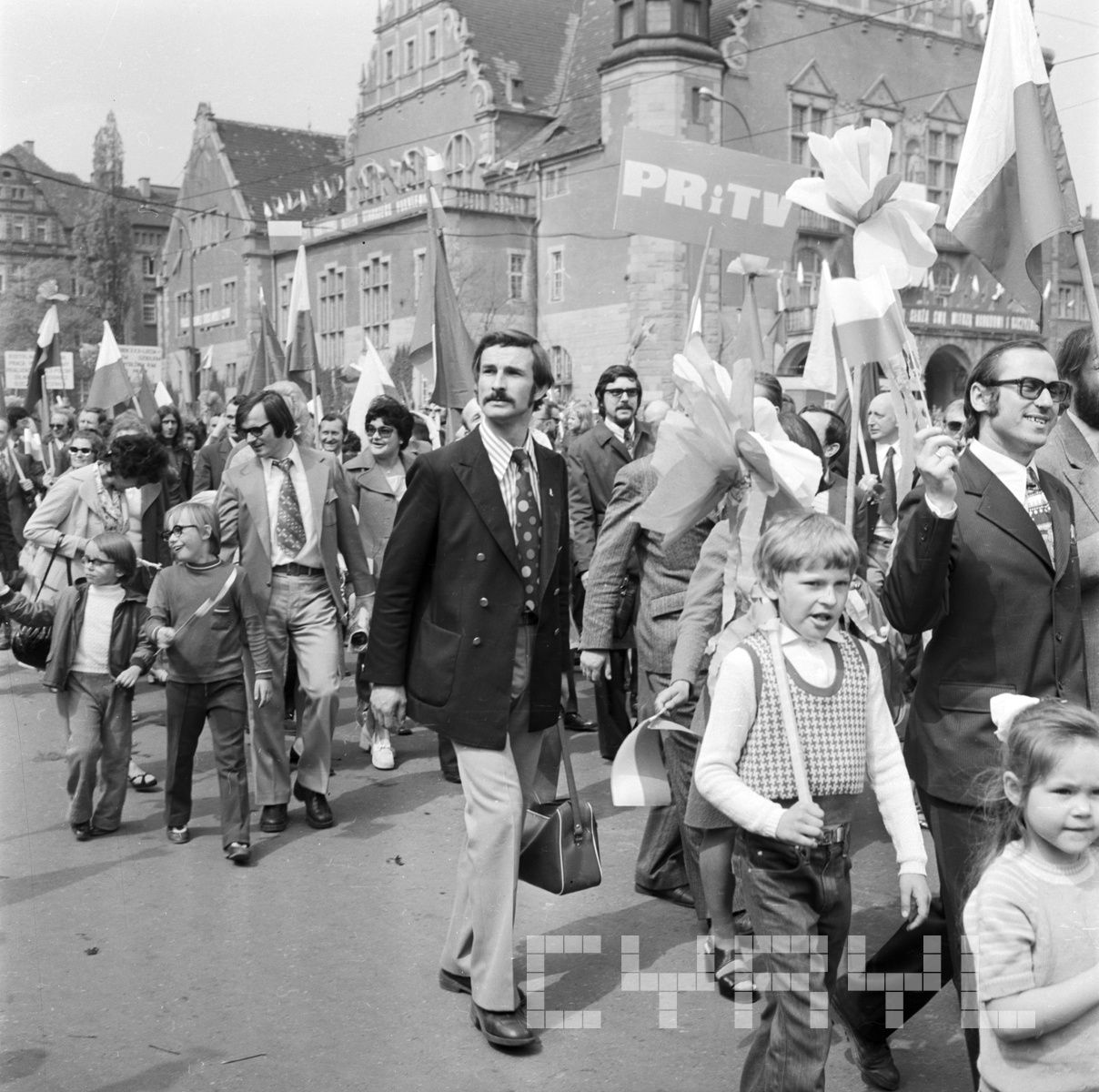 Pochody pierwszomajowe w Poznaniu w latach 1974-1975