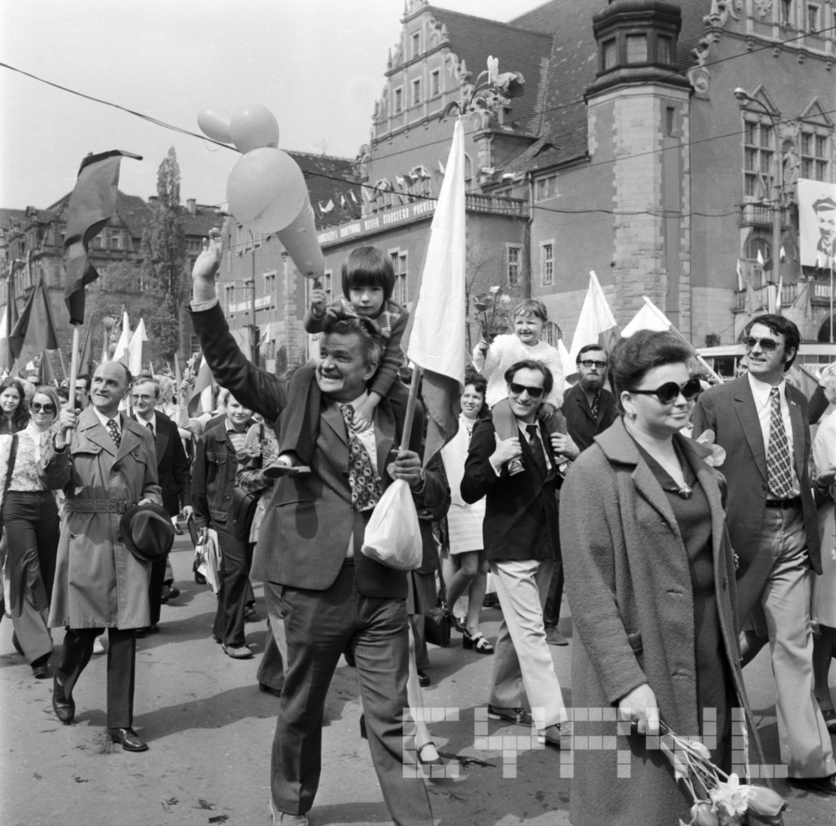 Pochody pierwszomajowe w Poznaniu w latach 1974-1975