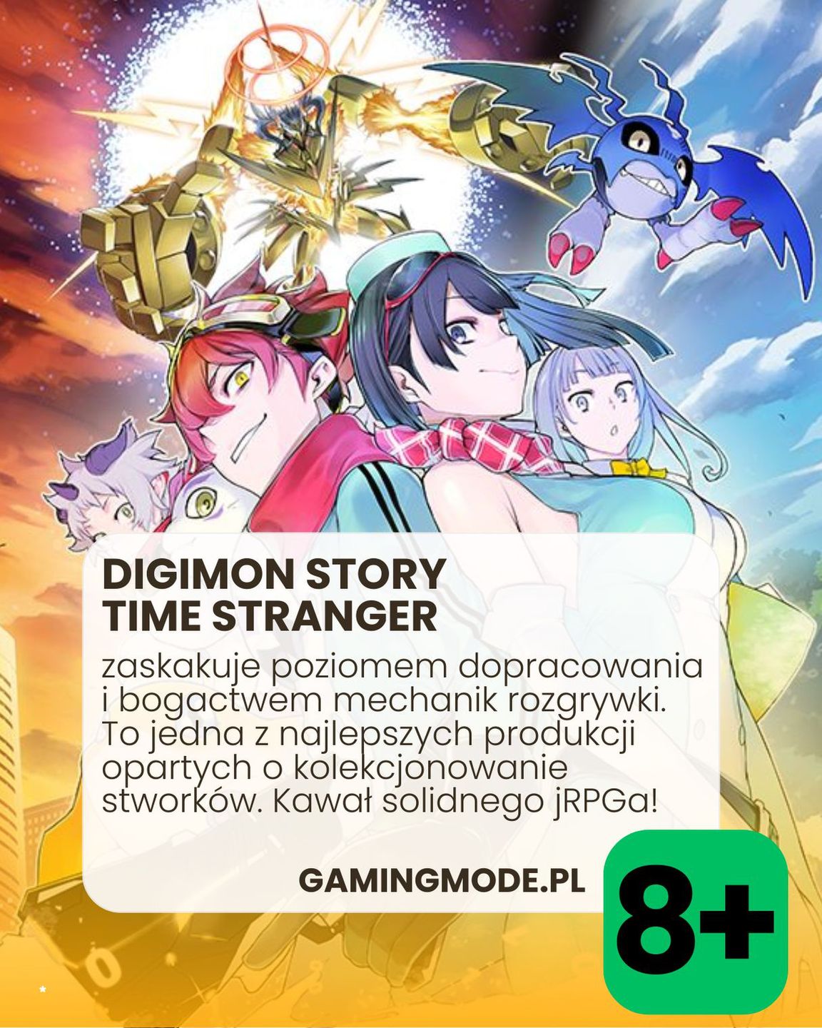 Opinia o grze Digimon Story Time Stranger