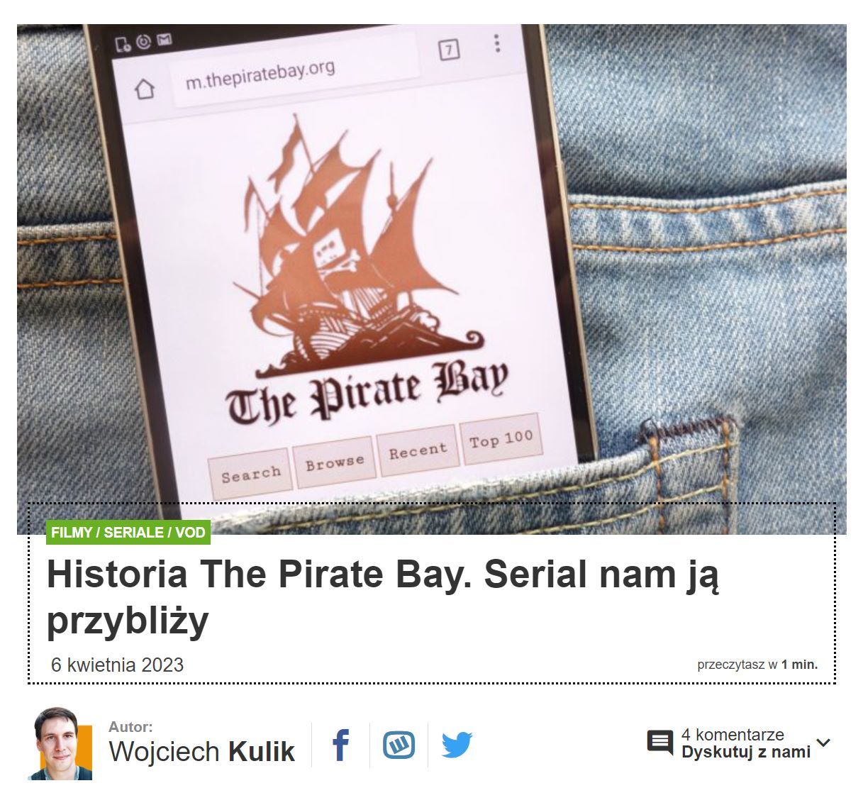 Serial o The Pirate Bay