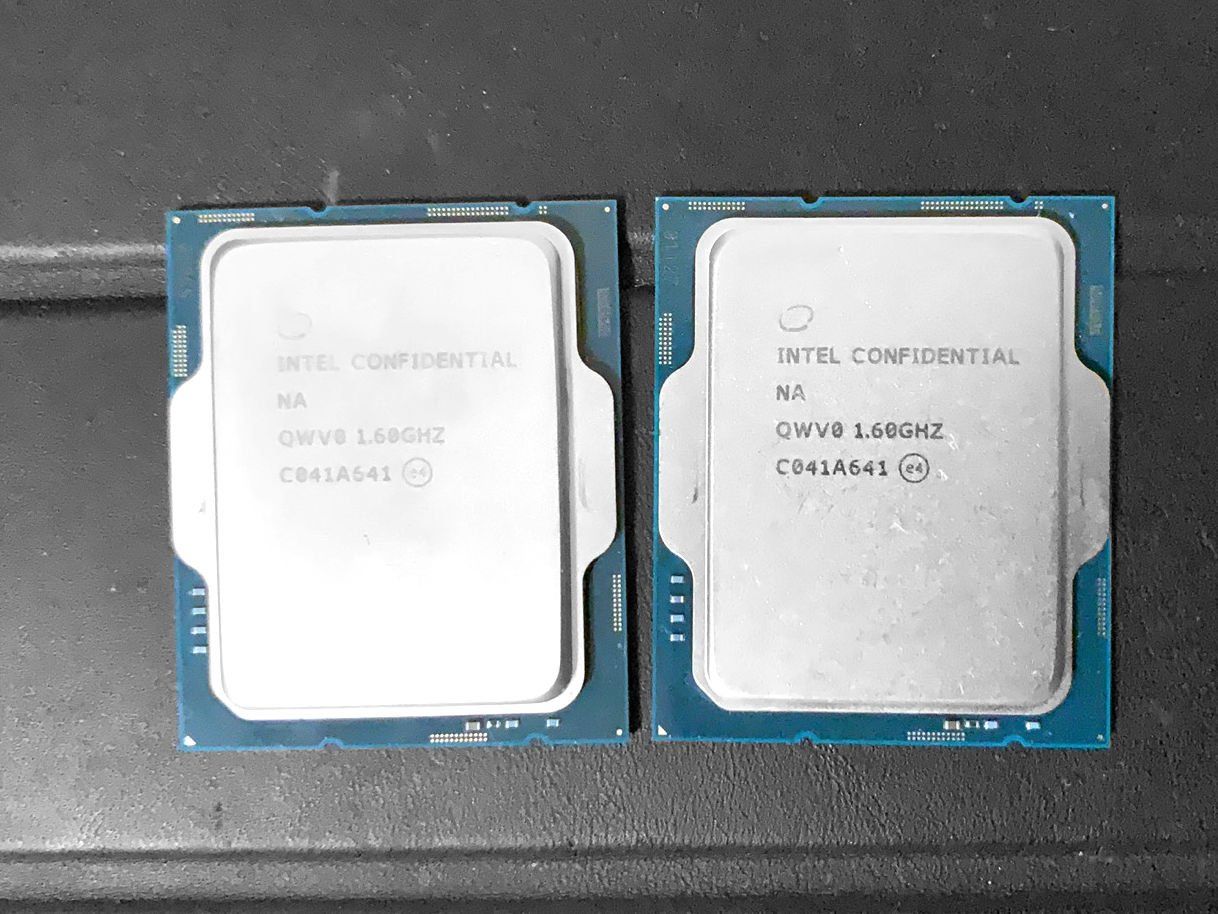 Intel Alder Lake - zdjęcie procesora
