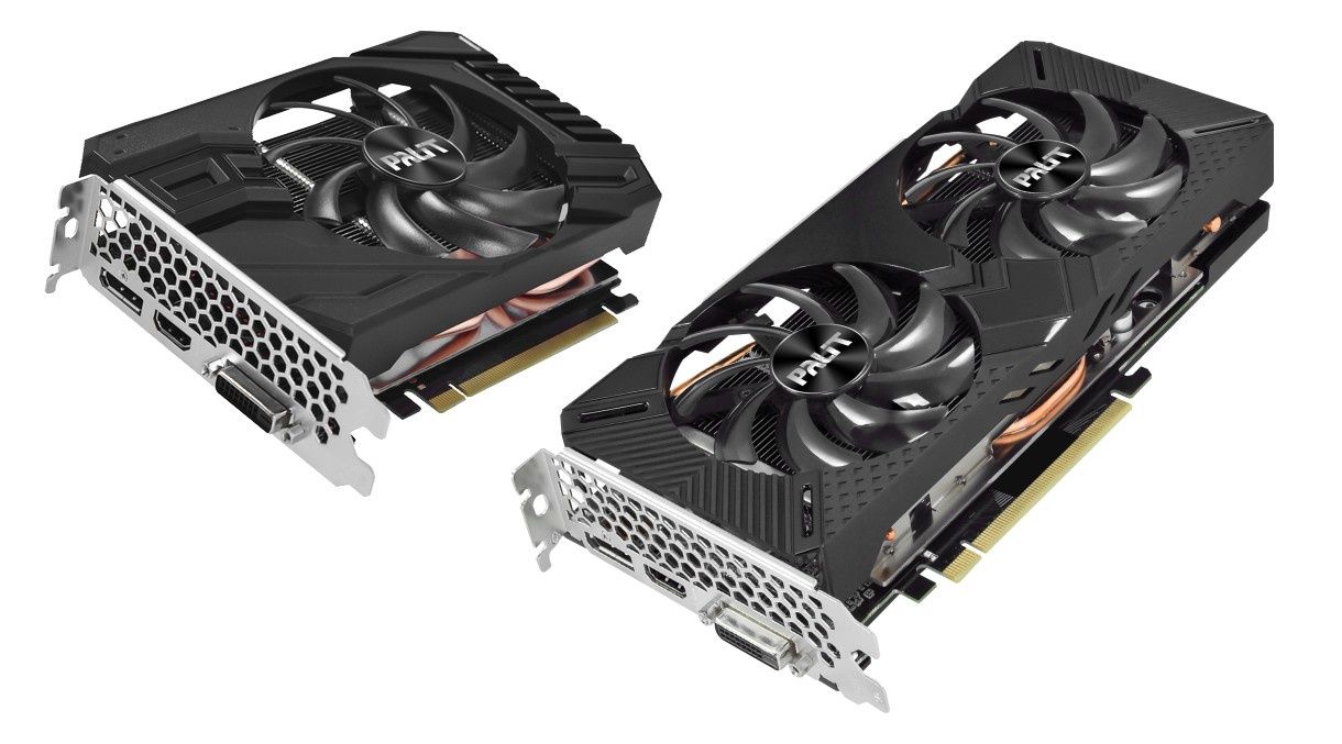 Karty GeForce GTX 1660 Super ze stajni Palita