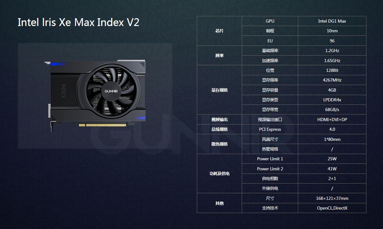 Gunnir Iris Xe Max Index V2