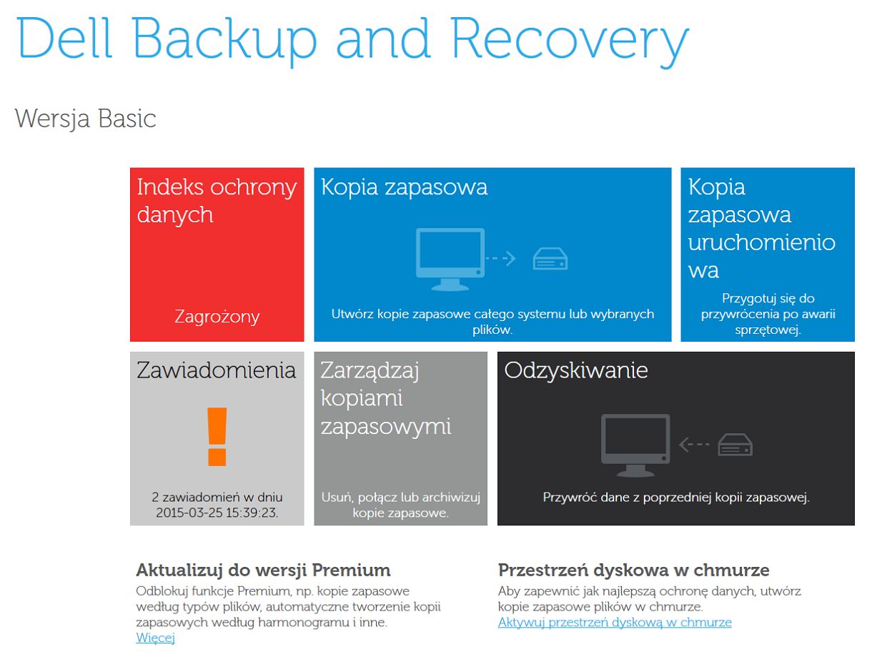 Dell Backup and Recovery