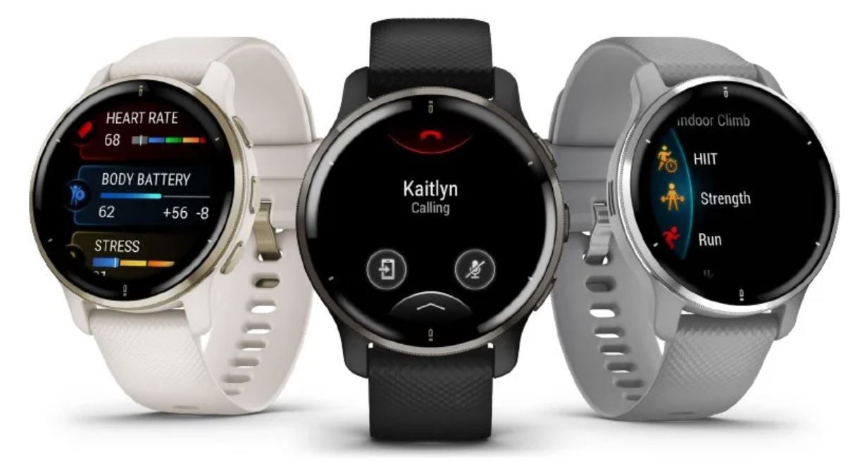 Garmin - trzy kolory