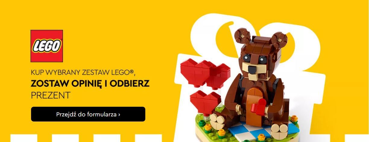 Promocja z misiem Lego