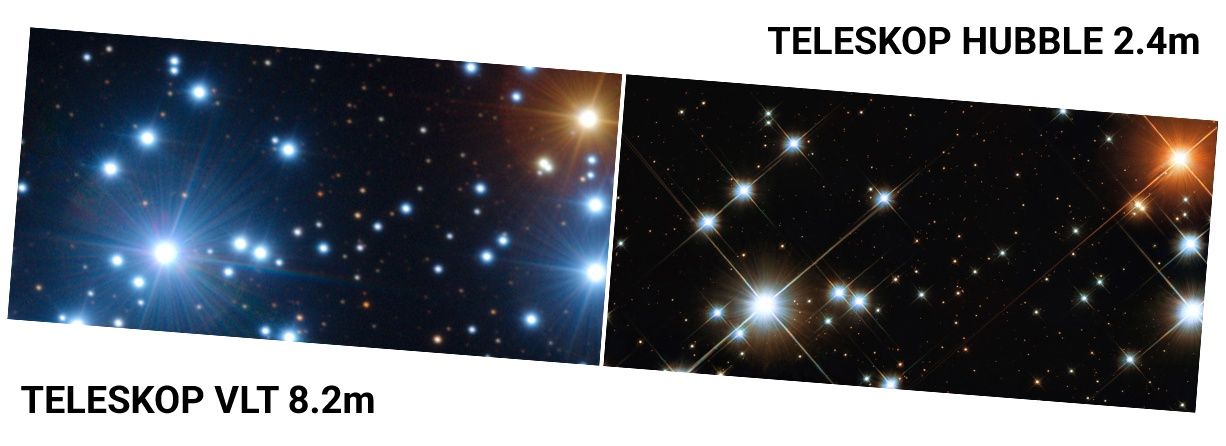 Teleskop VLT i Hubble