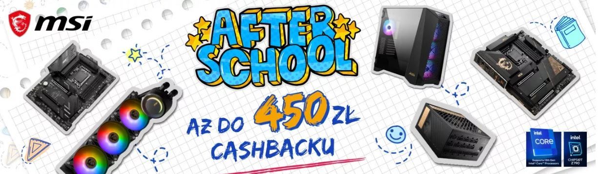 MSI cashback 450 zł