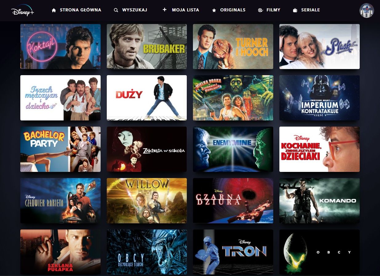 Disney Plus aplikacja