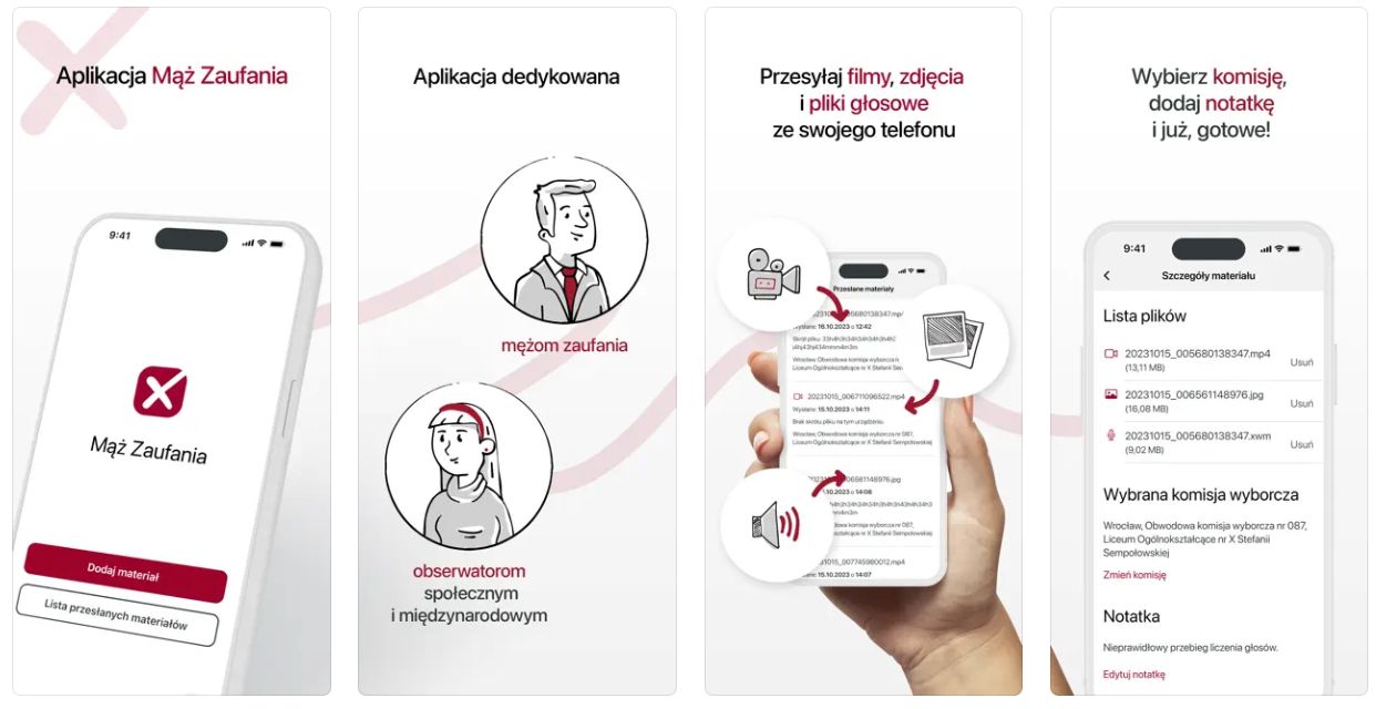 Mąż Zaufania - aplikacja