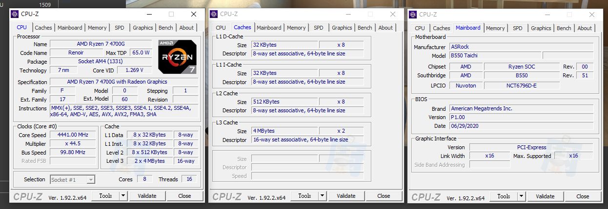 AMD Ryzen 7 4700G - specyfikacja