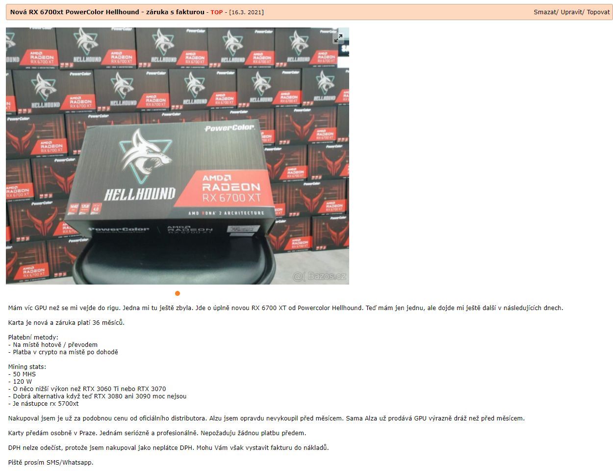 PowerColor Radeon RX 6700 XT Hellhound