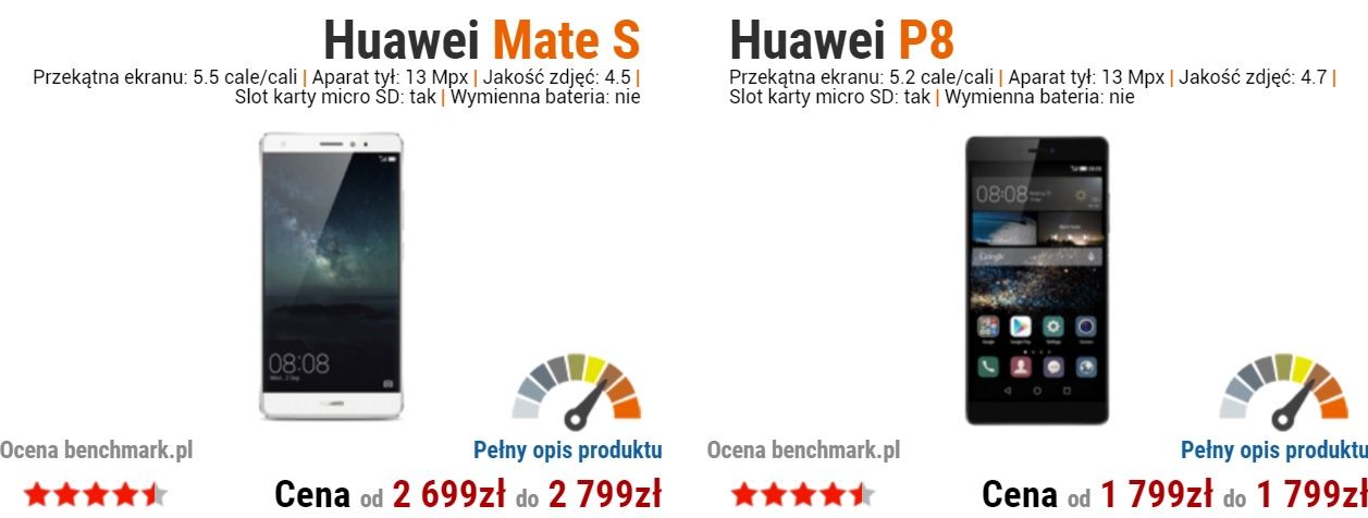 mate s vs p8