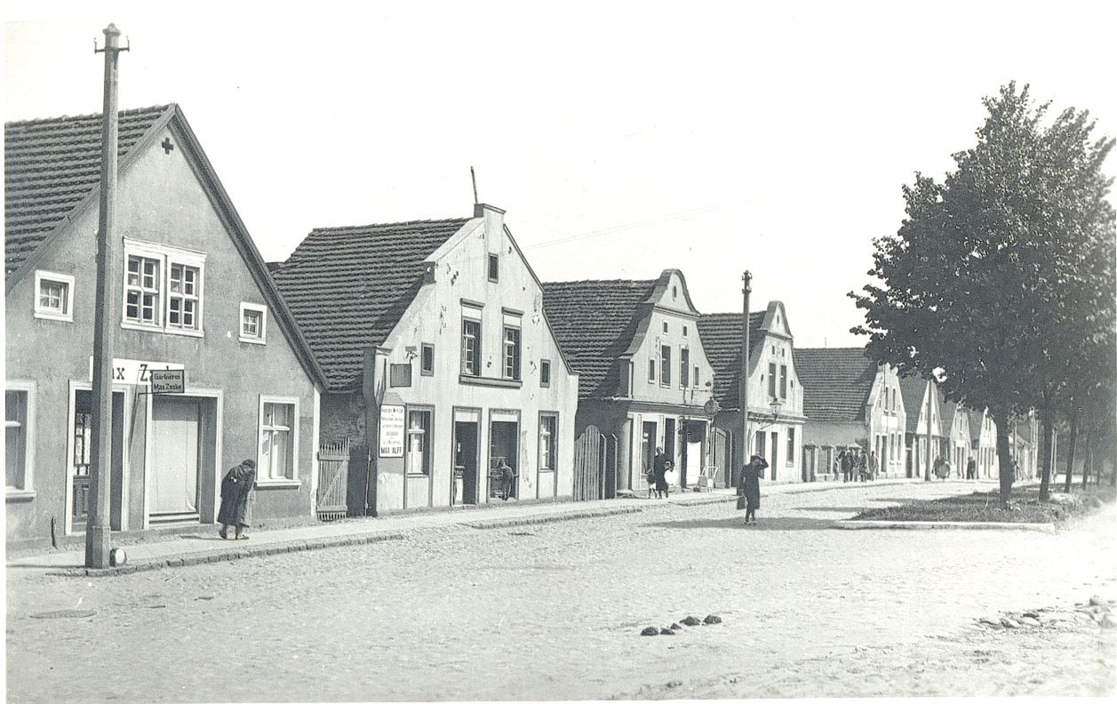 Domki tkaczy, ul. T. Kościuszki, lata międzywojenne, Chodzież