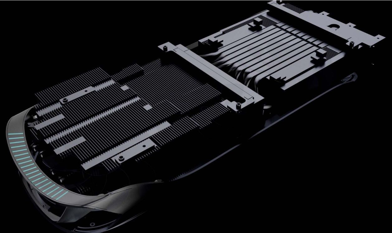 Zotac GeForce RTX 4080 AMP Extreme AIRO - chłodzenie