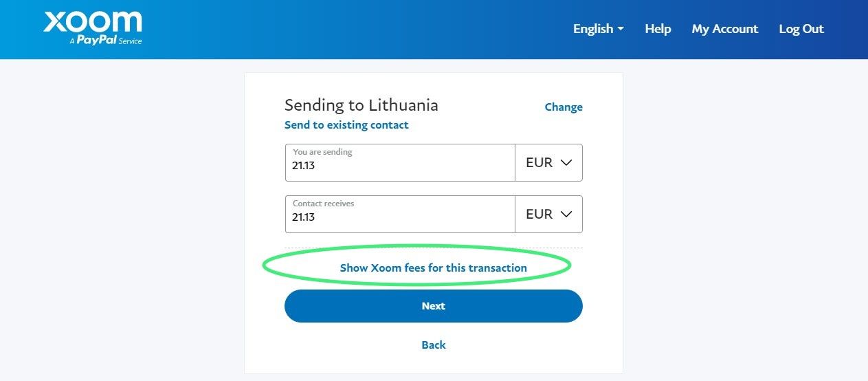 opłaty za przelew