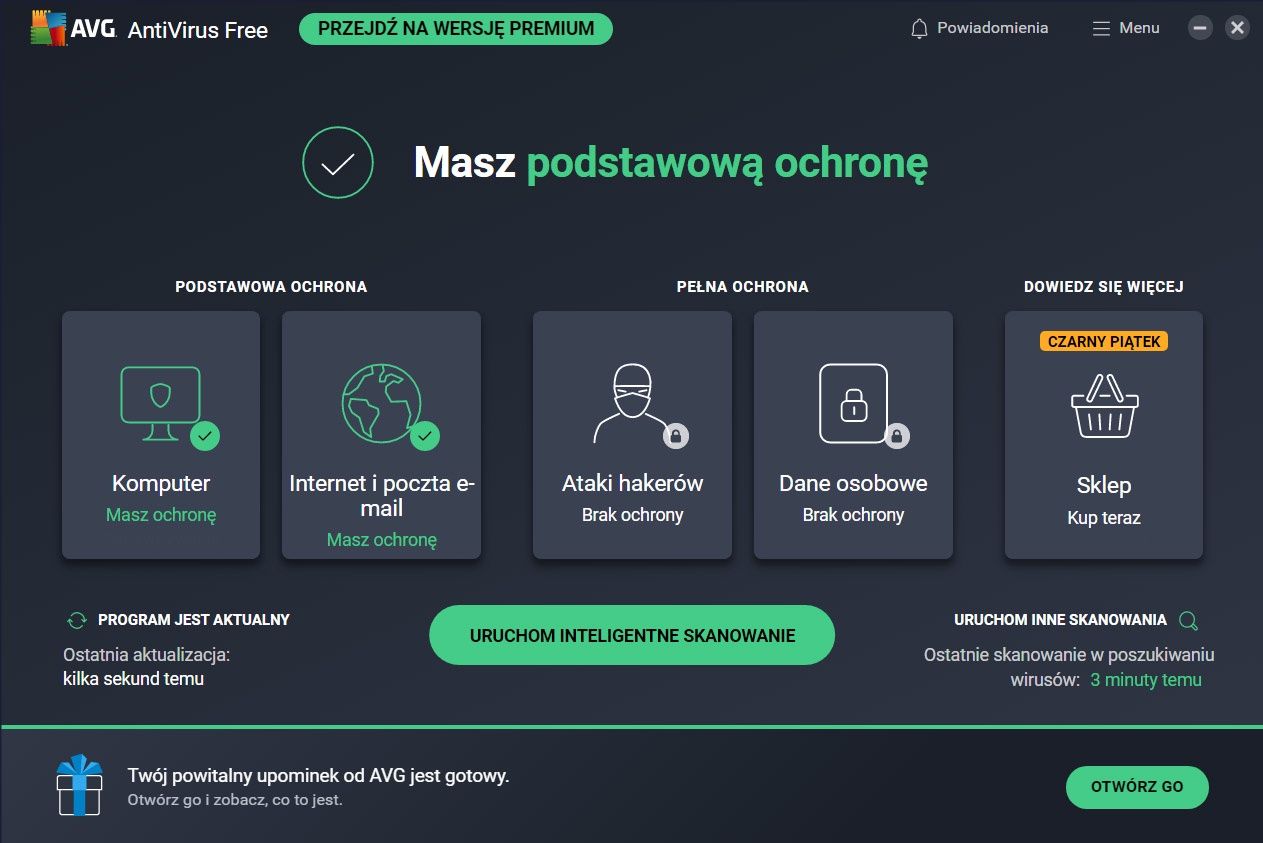 avg podstawowa ochrona